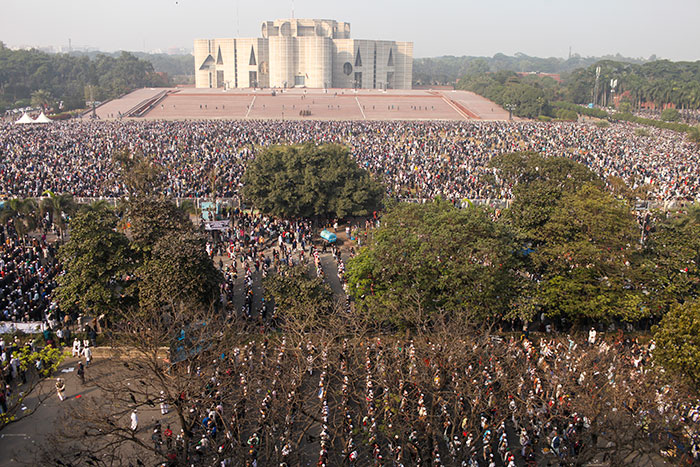 শোকের জনসমুদ্র, খালেদা জিয়ার জানাজা