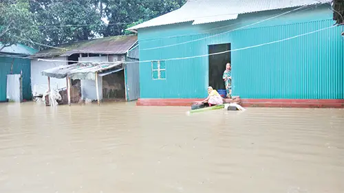 ভাসছে শেরপুর