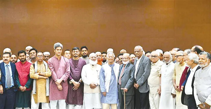 জাতীয় ঐক্যের কাউন্সিল গঠনের পরামর্শ: প্রধান উপদেষ্টার সঙ্গে রাজনৈতিক দলের বৈঠক