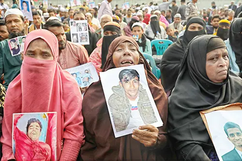 গুম-বিচারবহির্ভূত হত্যা: বিচার চেয়ে ভুক্তভোগী পরিবারের ফরিয়াদ