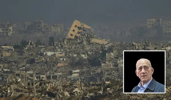 সাবেক প্রধানমন্ত্রী এহুদ ওলমার্ট: ইসরাইলে যুদ্ধাপরাধ করছে নেতানিয়াহুর ‘অপরাধী চক্র’