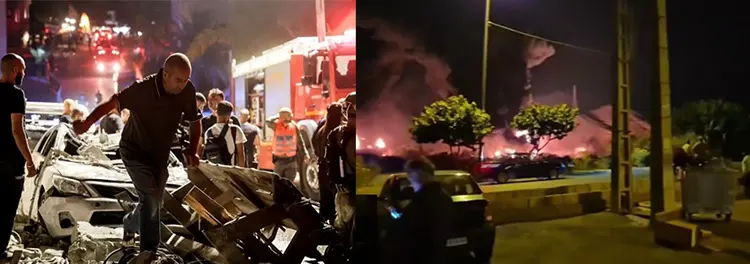 তুমুল যুদ্ধ, ইসরাইলে বৃষ্টির মতো ক্ষেপণাস্ত্র হামলা, নিহত ৮, ইরানে জ্বলছে তেলের ডিপো