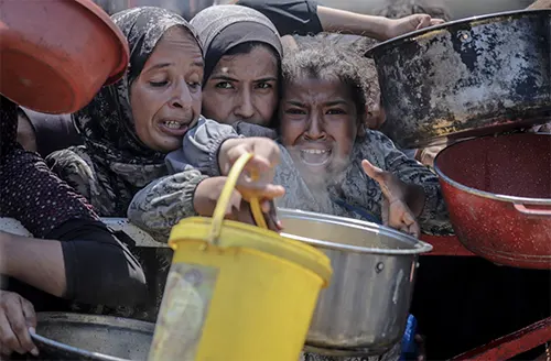গাজার শিশুদের মধ্যে মারাত্মক অপুষ্টি তিনগুণ বেড়েছে