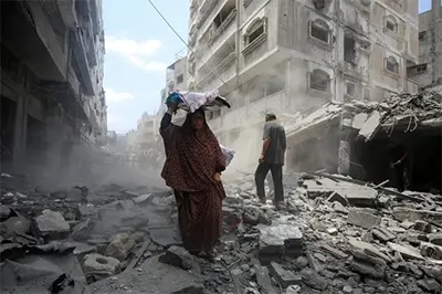 আল জাজিরাকে গাজাবাসী: জীবন যাবে, গাজা ছাড়বো না