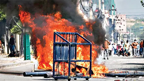 জেন-জি ঝড়ে বিধ্বস্ত নেপাল by সামন হোসেন