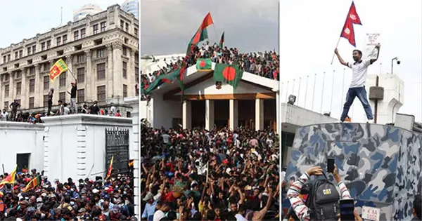 নেপাল, বাংলাদেশ, শ্রীলঙ্কা: এরপর দক্ষিণ এশিয়ায় কোথায় আগুন জ্বলবে!