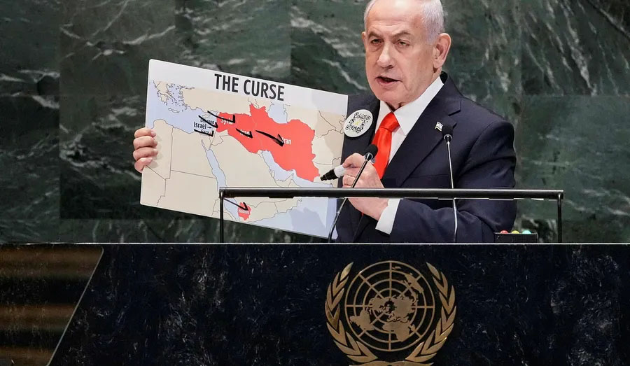 জাতিসংঘে পরিস্থিতিতে খেই হারিয়ে ফেলেছিলেন নেতানিয়াহু! by মোহাম্মদ আবুল হোসেন