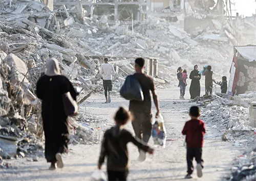 ইসরাইলের ৪৭ বার যুদ্ধবিরতি লঙ্ঘন নিহত ৩৮ ফিলিস্তিনি