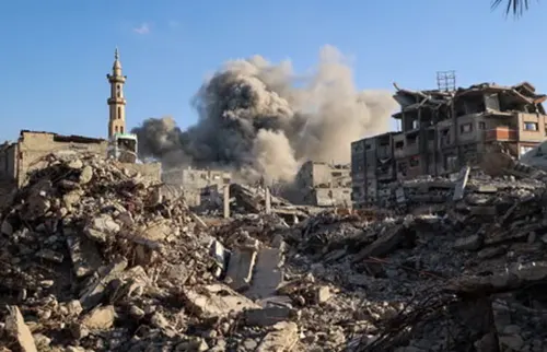 গাজায় ইসরাইলের বিমান হামলা, যুদ্ধবিরতির মধ্যে মোট নিহত ৫১ ফিলিস্তিনি