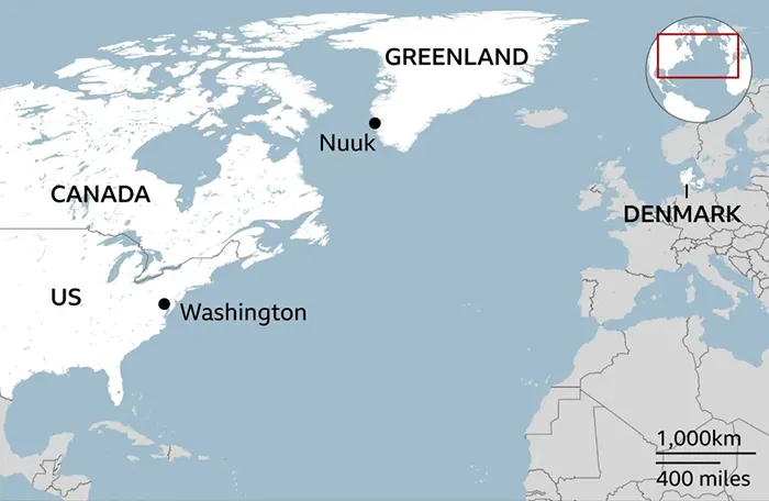 গ্রিনল্যান্ড অধিগ্রহণে সামরিক শক্তি ব্যবহার হতে পারে: হোয়াইট হাউস