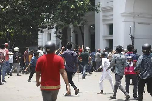 ছাত্রলীগ কে সন্ত্রাসীদের সংগঠন বল্লেন কর্নেল অলি । WB